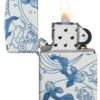 Motif « carpes koï » en porcelaine Motif « carpes koï » en porcelaine