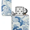 Motif « carpes koï » en porcelaine Motif « carpes koï » en porcelaine