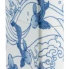 Motif « carpes koï » en porcelaine Motif « carpes koï » en porcelaine