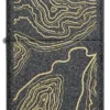 Motif carte topographique