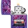 Motif « cassette audio » zippo
