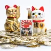 Motif « Chat porte-bonheur »