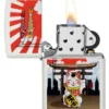 Motif « Chat porte-bonheur »