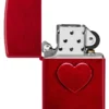 Motif cœur estampé