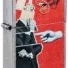 Motif collage zippo