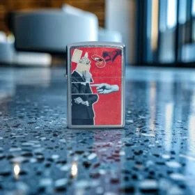 Motif collage zippo