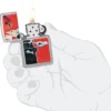 Motif collage zippo