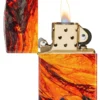 Motif « coulée de lave »