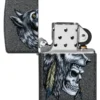 Motif « Crâne de loup et plume » Motif « Crâne de loup et plume »