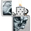 Motif « crâne et flammes » Motif « crâne et flammes »