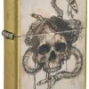 Motif « Crâne et os de serpent »