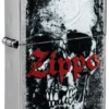 Motif crâne zippo
