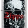 Motif crâne zippo