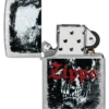Motif crâne zippo