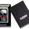 Motif crâne zippo