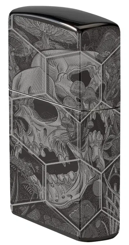 Motif « Crânes et champignons » Motif « Crânes et champignons »