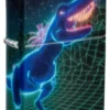 Motif Cyber Dino