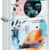Motif de collage abstrait
