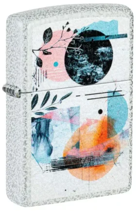 Motif de collage abstrait