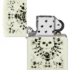 Motif de crâne lumineux