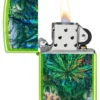Motif de feuille de cannabis style graffiti
