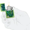 Motif de feuille de cannabis style graffiti
