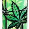 Motif de feuilles lumineuses