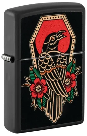 Motif de tatouage « Corbeau »