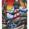Motif de tatouage nautique