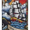 Motif de tatouage nautique