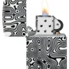 Motif de tourbillons lumineux