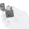 Motif de tourbillons lumineux