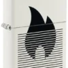Motif dégradé de flammes
