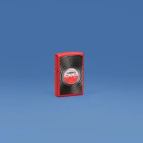Motif « disque vinyle » zippo