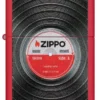 Motif « disque vinyle » zippo