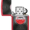 Motif « disque vinyle » zippo