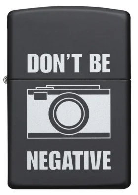 Motif « Don&rsquo;t Be Negative »