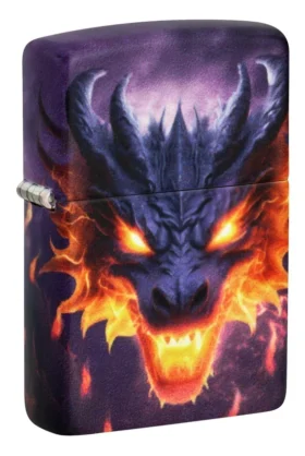 Motif « Dragon incandescent »