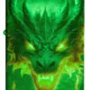 Motif « Dragon incandescent »