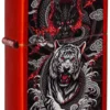 Motif Dragon-Tigre