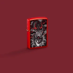 Motif Dragon-Tigre