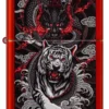 Motif Dragon-Tigre
