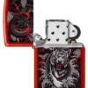 Motif Dragon-Tigre