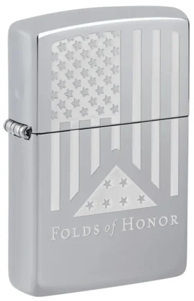 Motif drapeau gravé « Folds of Honor »