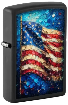 Motif drapeau peint