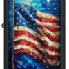 Motif drapeau peint