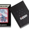 Motif drapeau zippo