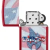 Motif drapeau zippo