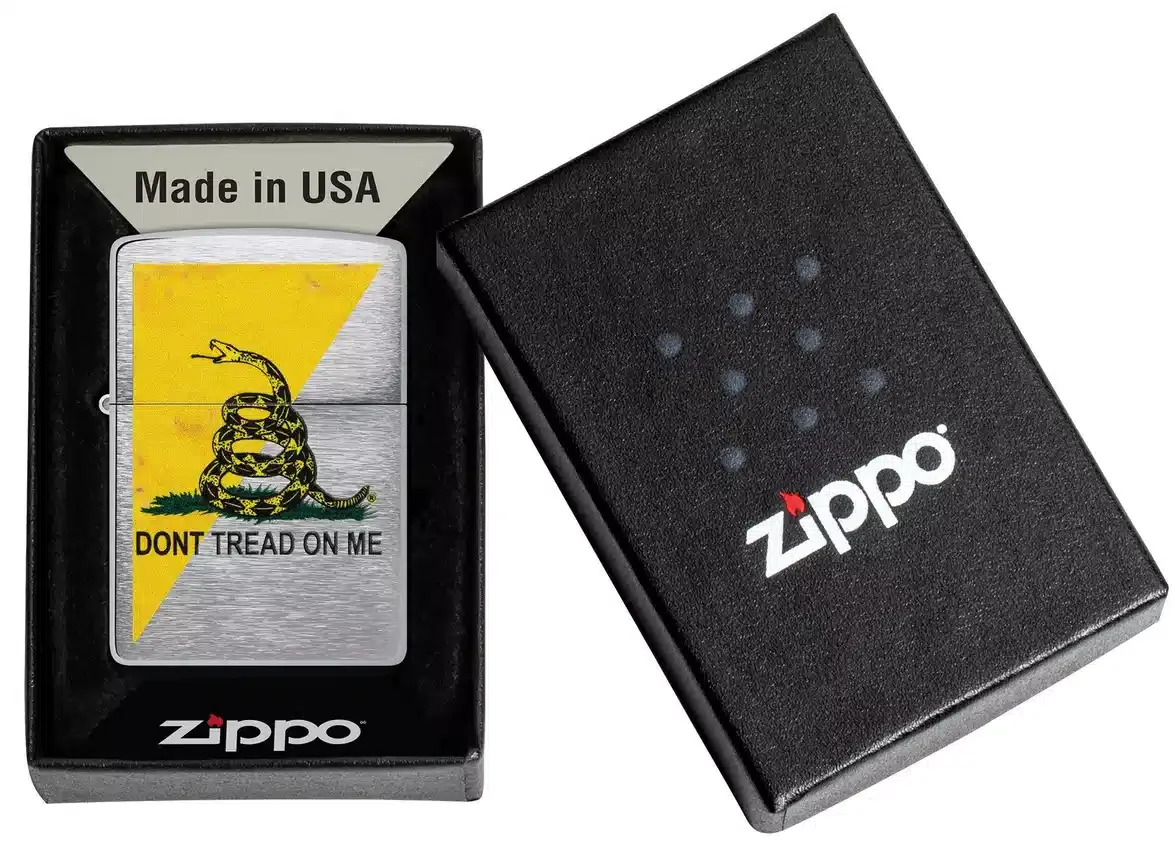 Motif du drapeau « Dont Tread on Me® » Motif du drapeau « Dont Tread on Me® »