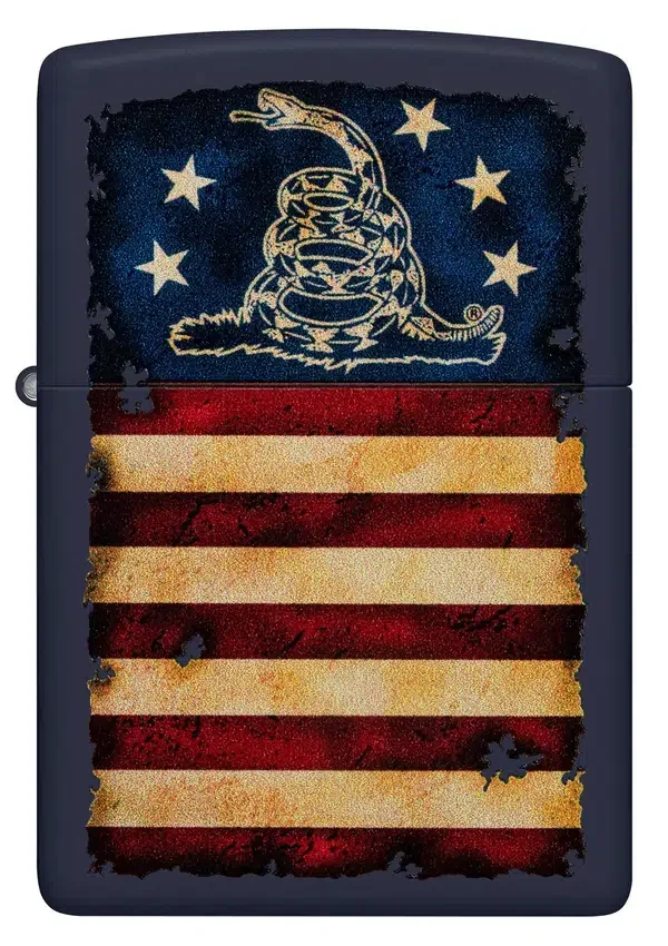 Motif du drapeau Vintage « Dont Tread on Me® » Motif du drapeau Vintage « Dont Tread on Me® »
